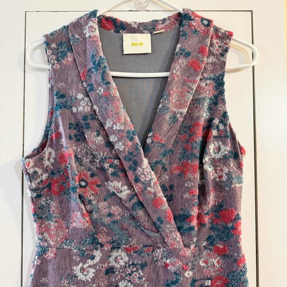 Maeve Blue Floral Midi Dress - Picture 3 of 7